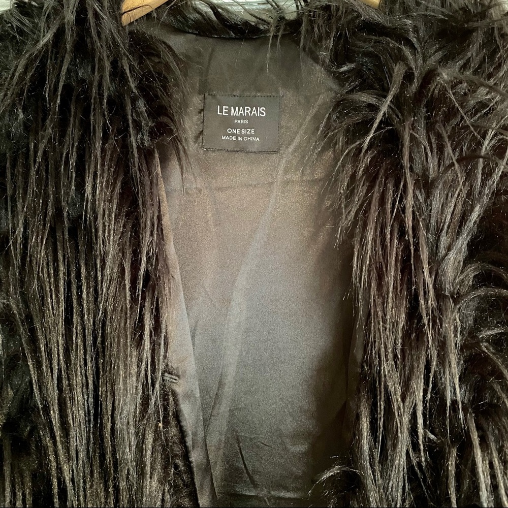 Faux Fur Boho Vest 🖤